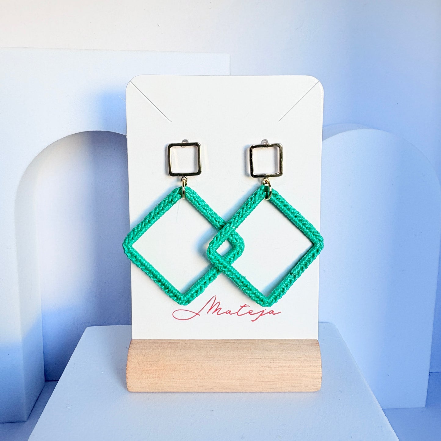 Turquoise Elevation Earrings 💠✨