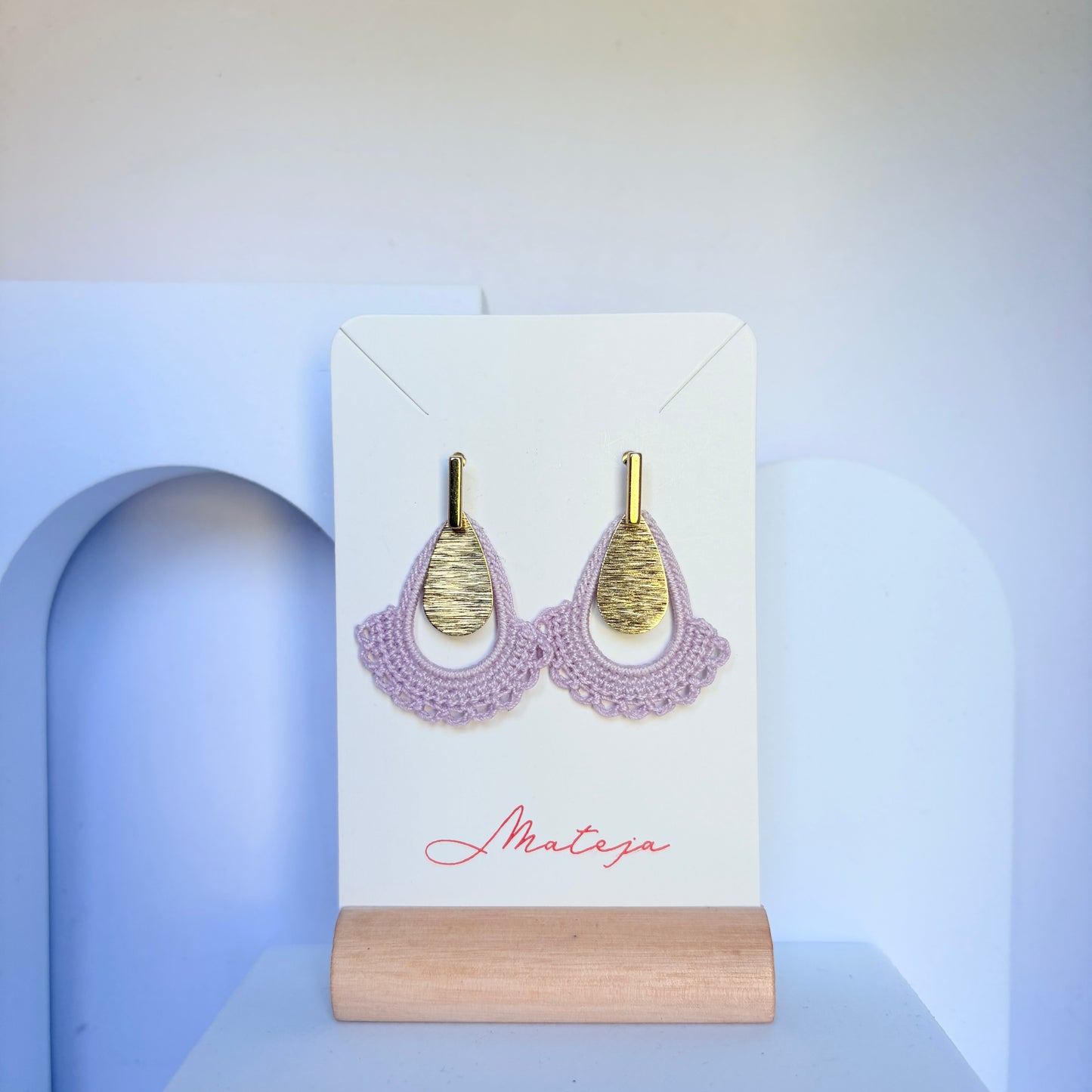 Lavender Bloom Earrings 🌸