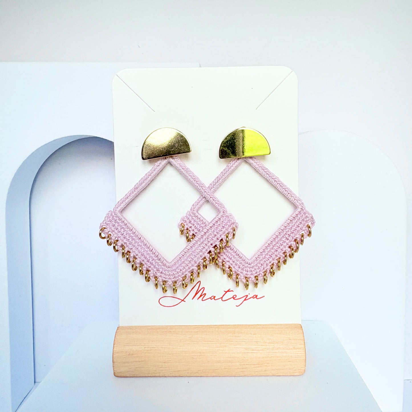 Lavender Cascade Earrings 🌸✨