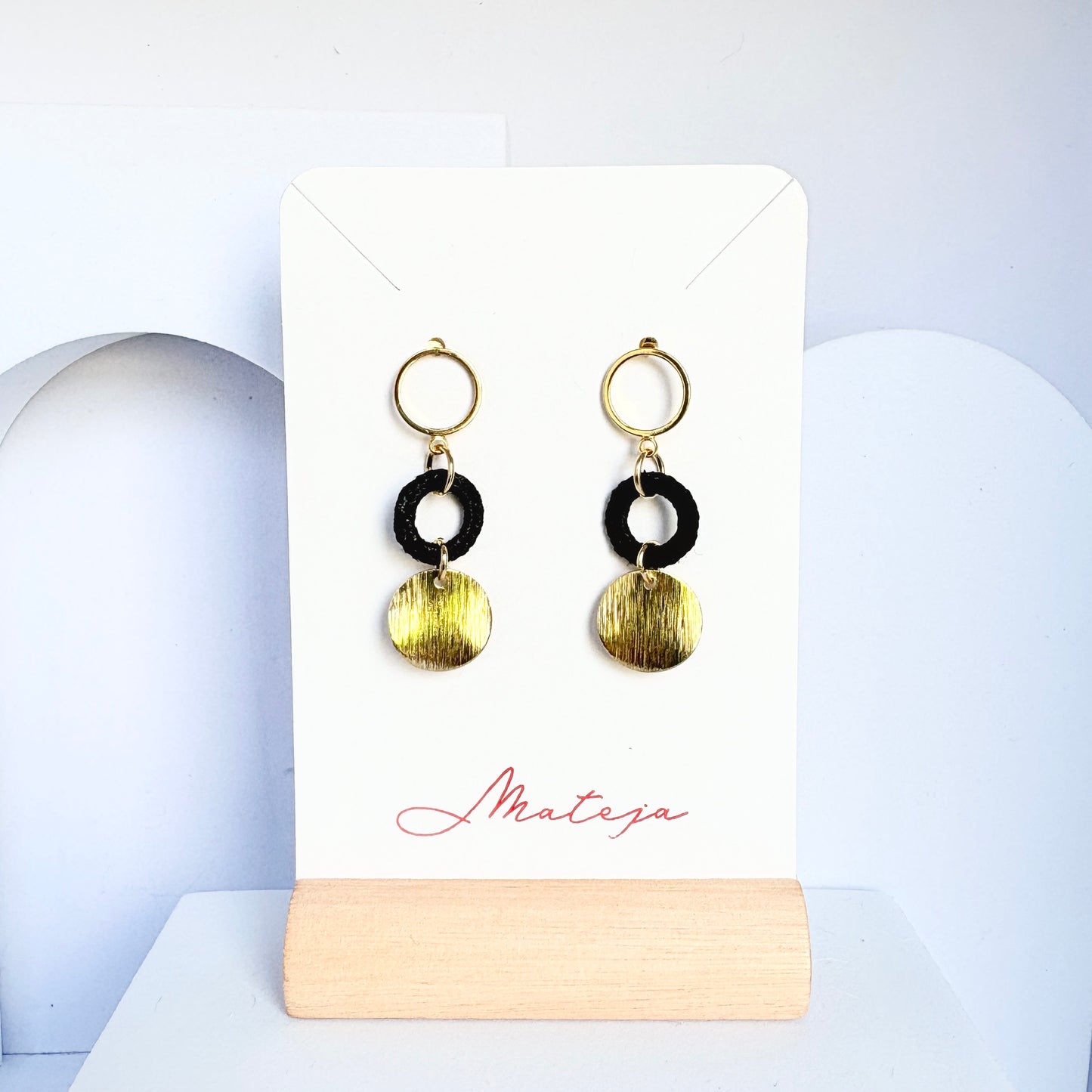 Eclipse Hoop Earrings 🌗✨