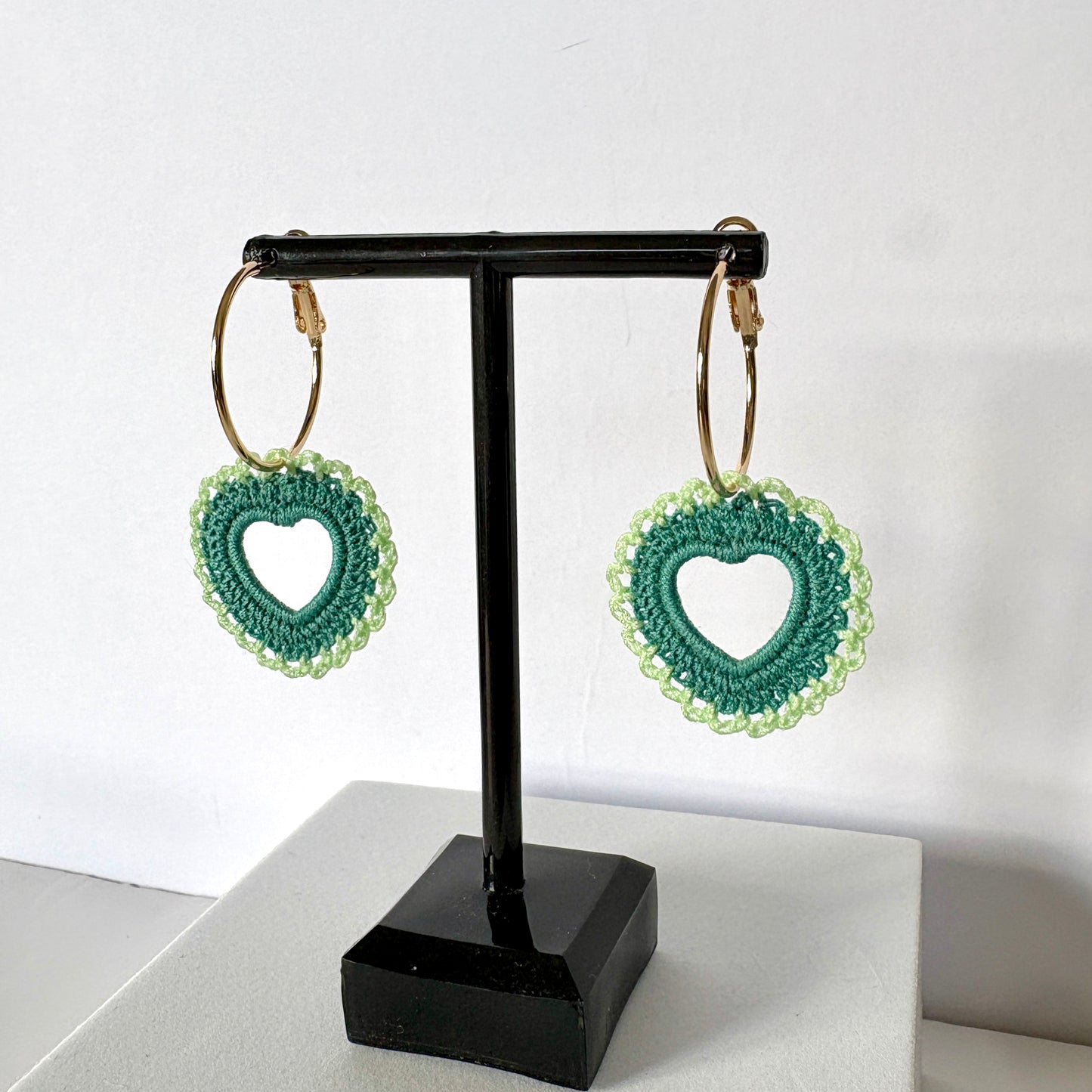 Verde Heart Hoops 💚🌿