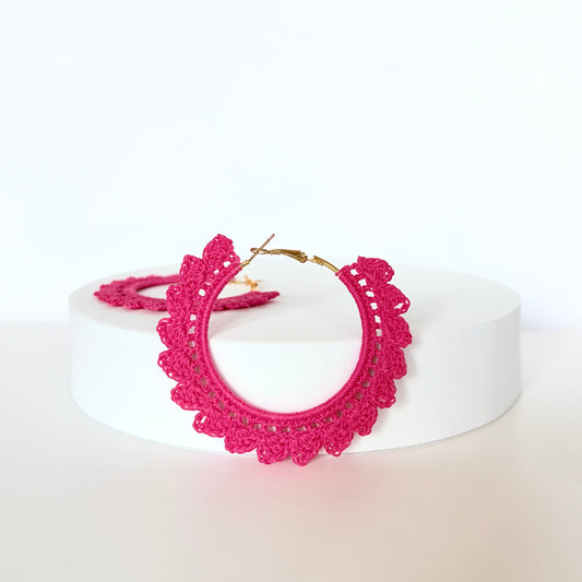 Floral Hoops