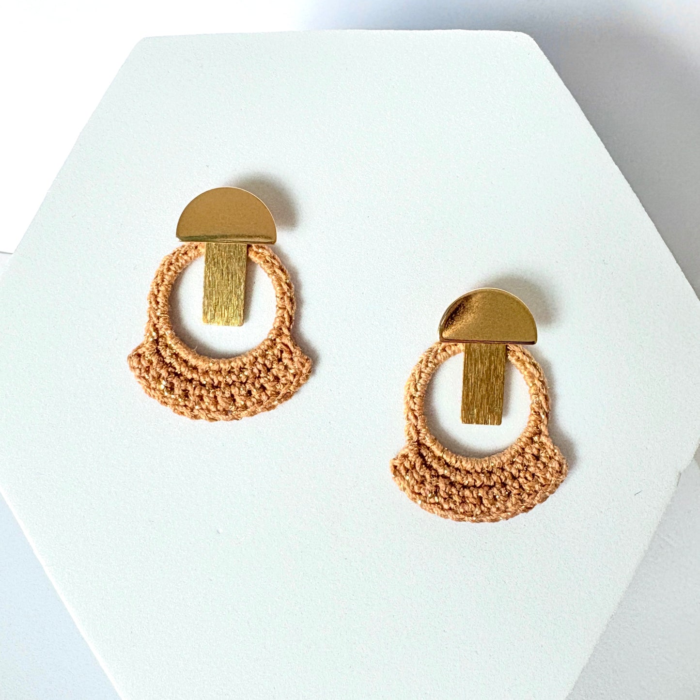 Terracotta Muse Earrings 🧡🌾