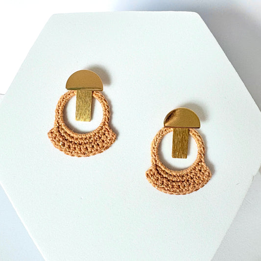 Terracotta Muse Earrings 🧡🌾