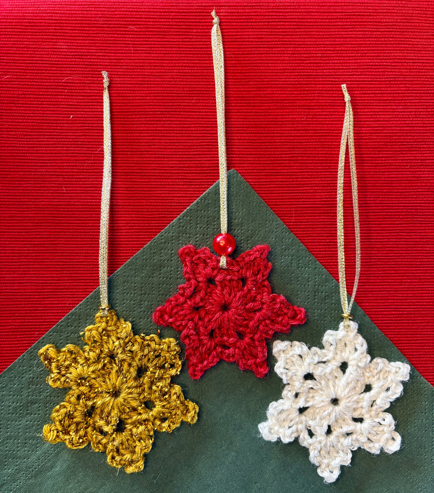 Bundle of 3 Christmas Ornaments