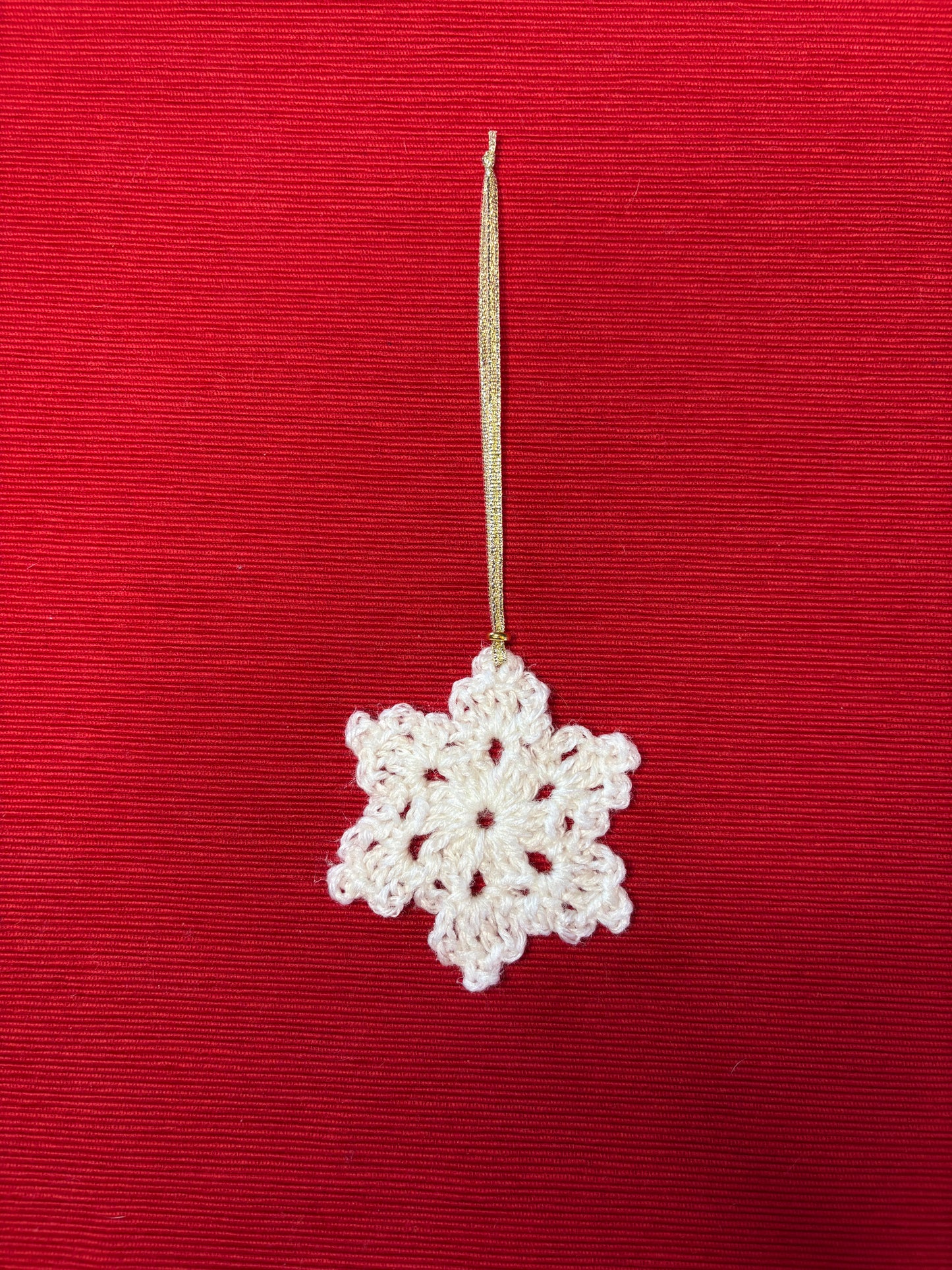 Snowflake ornament